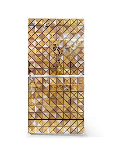 Mosaic II Gold‑Schrank