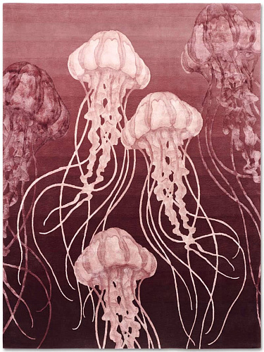 Jellyfish Old Rose Teppich