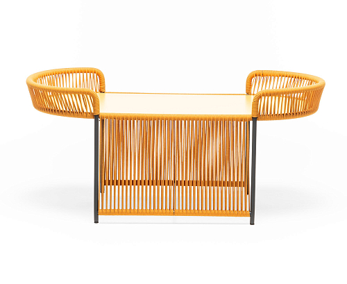 Altana OV Gelber Outdoor-Loungetisch