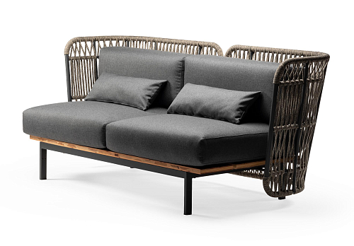 Jujube D-INT Grauer Outdoor-Sofa