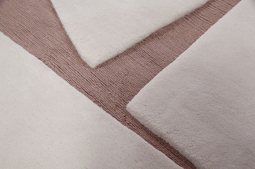 Designer Rost Geformt Teppich