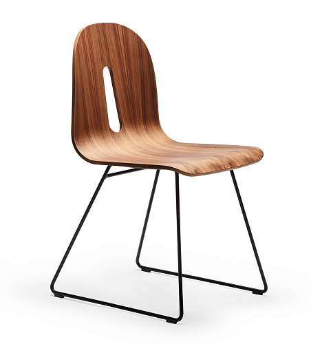 Gotham Woody SL Nussbaum-Stuhl