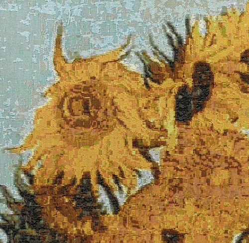 Die Sonnenblumen von Van Gogh Wandteppich