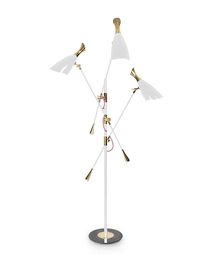 Duke Goldene Stehlampe