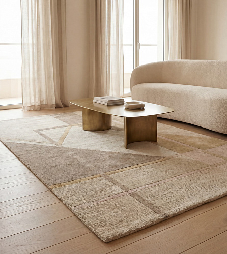 Stone Geometry Teppich