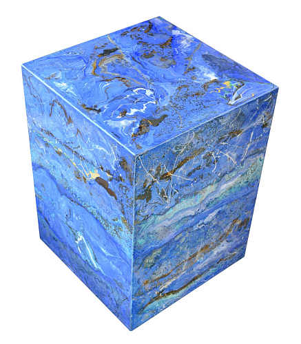 Ultramarine Blauer Beistelltisch