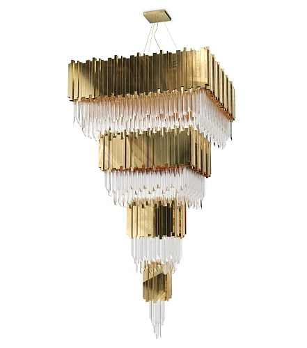 Imperial Quadratischer Kronleuchter