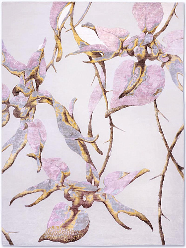 Orchid Pink auf Creme Teppich