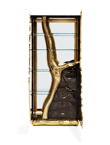 Fissure Walnuss‑Schrank