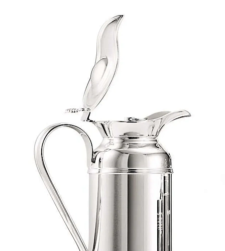 Luxuriöse versilberte Thermo‑Karaffe