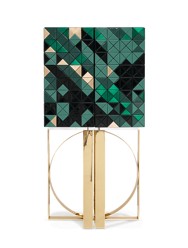 Mosaic Grüner Schrank