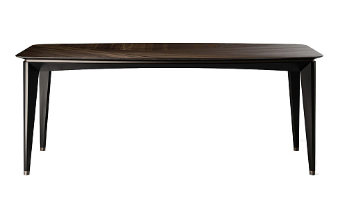 Holz‑rechteckiger Esstisch