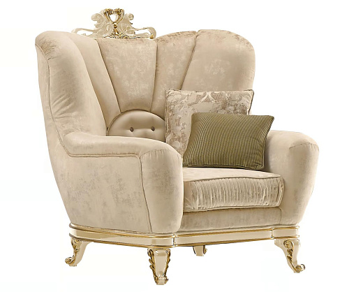 Exquisiter Sessel mit Armlehnen