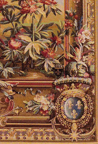Die Ananasernte – Korbtür Wandteppich