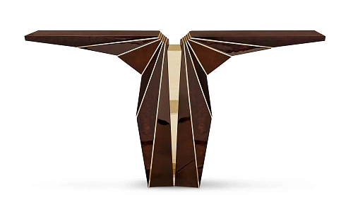 Enigma Holzkonsole