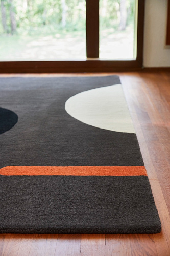 Geo Flower Graphite 60605 Teppich