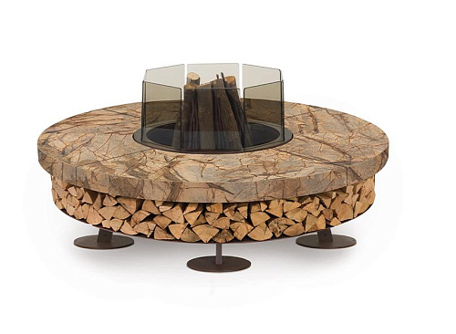 Ercole Marmor-Feuerstelle