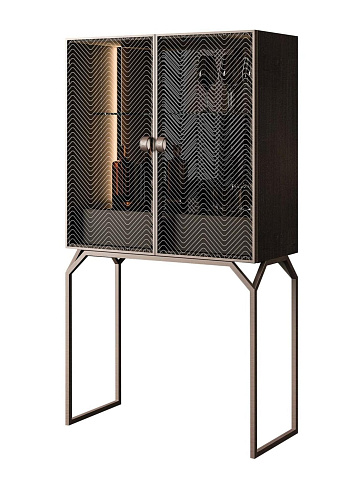 Dragonfly Glas‑Barschrank