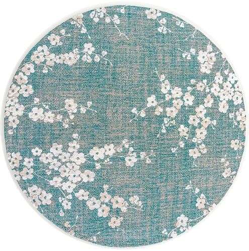 Lake Blue 9850 Runder Teppich