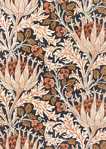 Artichoke Amber / Charcoal 127103 Teppich