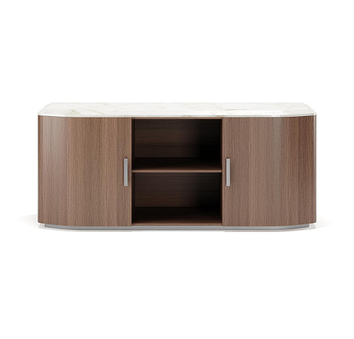 Alan Holz und Marmor Sideboard