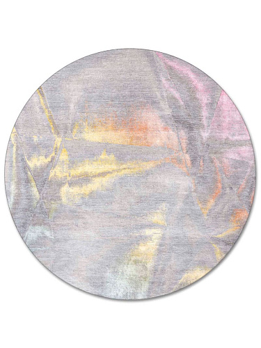 Rund Pastel Sun Teppich