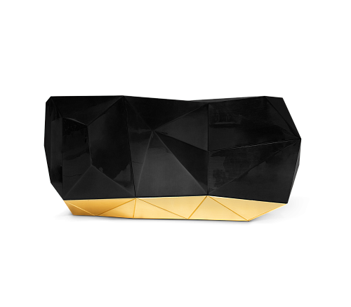 Prism 3 Schwarzes Sideboard