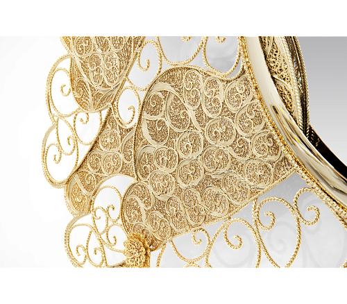 Ornate Filigree Spiegel