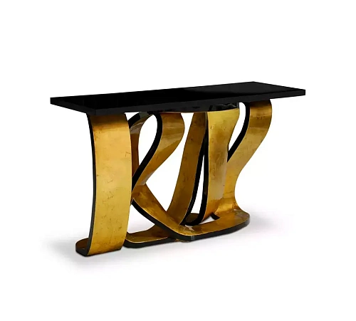 Ribbon Blattgold‑Konsole