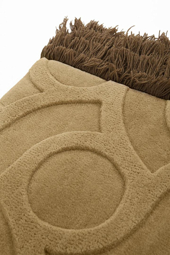 Sand Handgetuftet Teppich