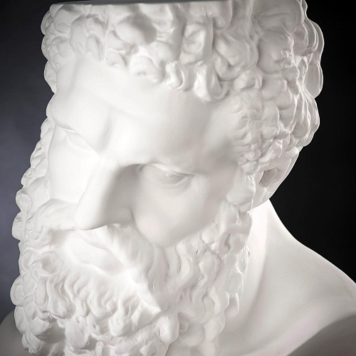 Ercole White Büstenskulptur