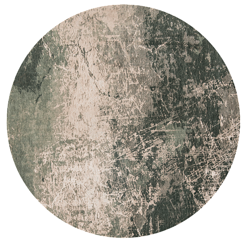 8723 Dark Pine Runder Teppich