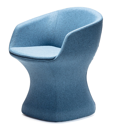 So-Pretty Blauer Stuhl