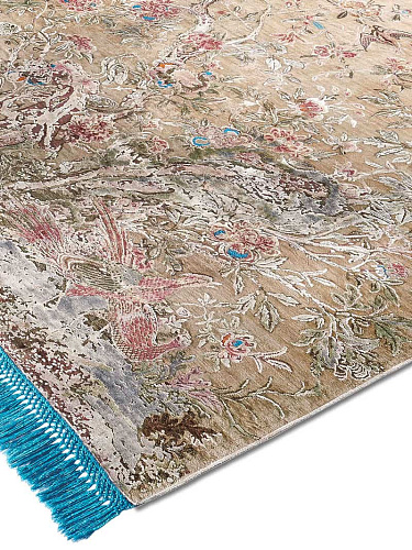 Original auf Creme Teppich