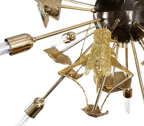 Stellar Filigran‑Kronleuchter