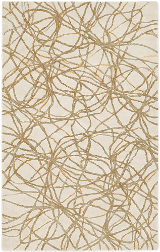Golden Filigree Teppich