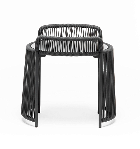 Altana SM Anthrazitfarbener Outdoor-Loungetisch