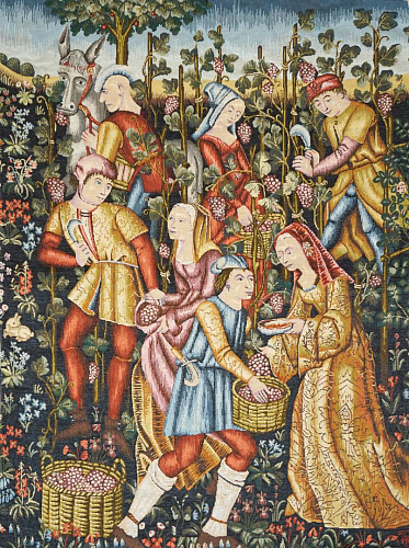 Die Ernte Wandteppich