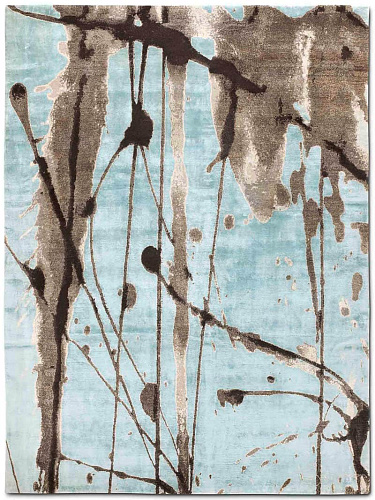 All Natural on Light Blue Teppich