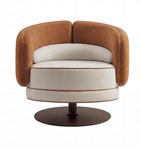 Bon Ton Two-Tone Drehsessel