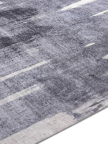 Dunkelgrau Beige Teppich