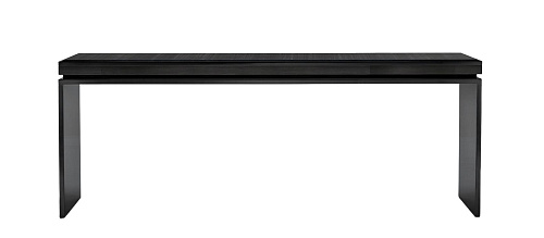 Schwarze moderne Konsole