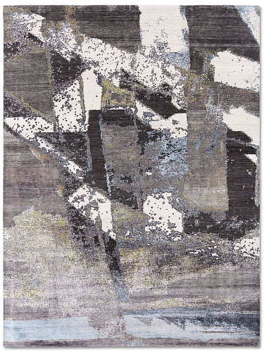 GreenRust auf Hellgrau Teppich