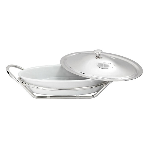 Grand Gourmet ovale Auflaufform mit Deckel