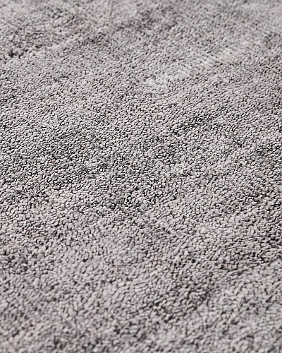 Silberne Bambusseide Teppich