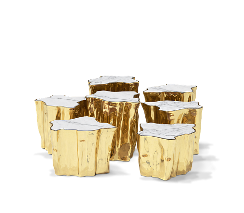 Paradise Serie Elfenbein‑Couchtisch