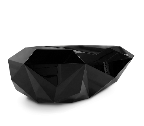 Prism Schwarzer Couchtisch