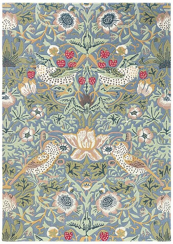 Strawberry Thief 027718 Slate Teppich