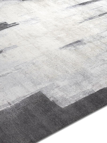 Silver Grey auf Dunkelgrau Teppich