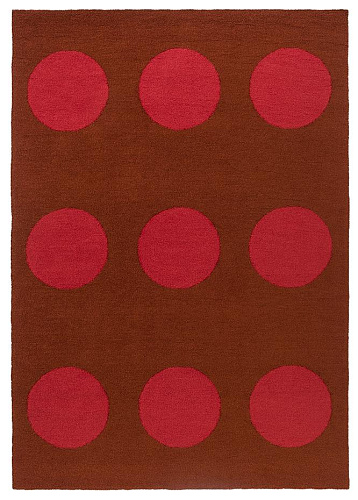 Habitat Festival Dots Rot Outdoor 495800 Teppich